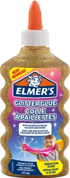 Kancelářské lepidlo Elmer´s Glitter Glue zlaté 177 ml