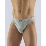 Gina Pánské slipy s úzkým bokem 70059P sv. šedá-šedá 50-52