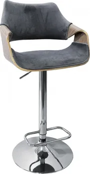 Barová židle Halmar H98 světlý dub/šedá
