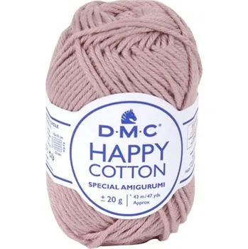 Příze Příze HAPPY COTTON 20g, růžová - odstín 768