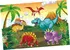 Puzzle Rappa Dinosauři maxi 48 dílků