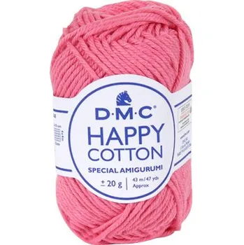 Příze Příze HAPPY COTTON 20g, růžová - odstín 799