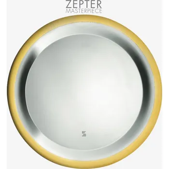 jídelní souprava Zepter zlacený servírovací tác 40 cm