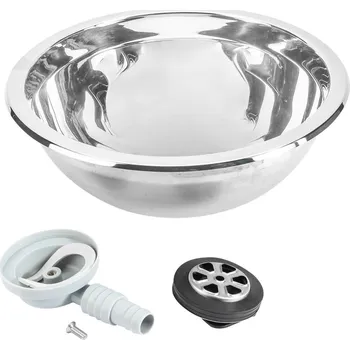 Nerezový dřez Kruhový nerezový dřez, COMET