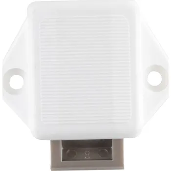 Zámek na kolo Zámek MINI, příslušenství k zámku Push lock, HAFELE Barva: Bílý