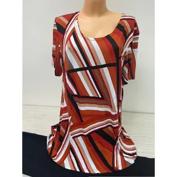 Dámská tunika Souprava SETERS vhodná jako vánoční dárek pro maminku, babičku, Barva Jako na obrázku 2, Velikost XXL 48, Materiál 96% Viskoza 4% Lycra