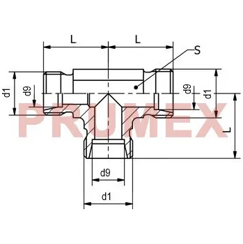 Příslušenství ke kompresoru Spojka TS2 15Js 3xM27x1,5