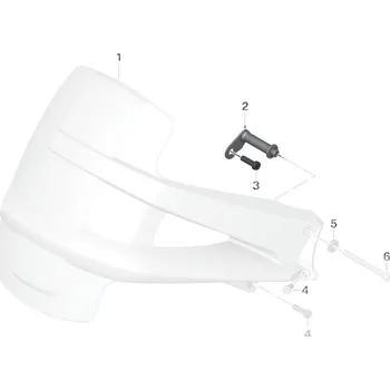 Zavazadlo na motocykl BMW Držák blatníku R1200GS 04-12