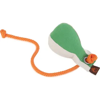 tréninková pomůcka pro psa Firedog Dummyball marking 150 g světlezelený / bílý