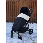 Kaarsgaren Černá zimní deka merino nepadací