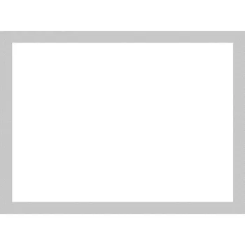 prostírání Papírové prostírání 30 x 40 cm bílé s šedým lemem (100 ks)