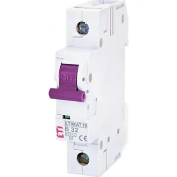 Jistič Jistič ETI ETIMAT Colour 1p B 32A 10kA 002100019