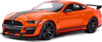 Maisto Ford Mustang Shelby GT500 2020 1:24 oranžový