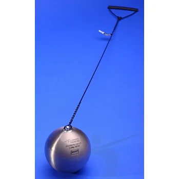 Kladivo Polanik Kladivo soutěžní ocelové – hmotnost 7,26 kg, barva stříbrná, certifikace IAAF I-10-0468 ZH-7,26-S