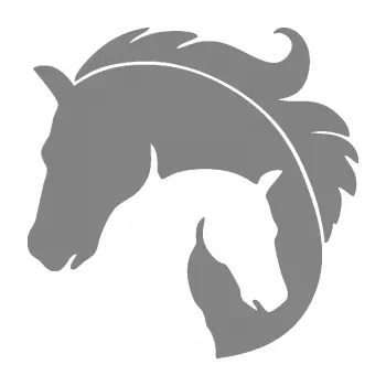 Samolepící dekorace SAMOLEPKA Kůň 086 levá kobyla s hříbátkem (17 - šedá) NA AUTO, NÁLEPKA, FÓLIE, POLEP, TUNING, VLASTNÍ TEXT, TISK, AUTOSAMOLEPKY.cz, POLEPY, OBRÁZEK, LOGO, SAMOLEPKY