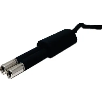 Výfuková trubka ULTER SPORT Sportovní výfuk AUDI A4 typ B5 1994-2001, 2x koncovka kulatá 100mm Vyberte motor: 1,8i 92kW AVANT