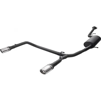 Zadní díl výfuku ULTER SPORT Sportovní výfuk TOYOTA IQ 2009-, 2x duplex koncovka oválná 120×80mm Vyberte motor: 1,0i 50kW STANDARD