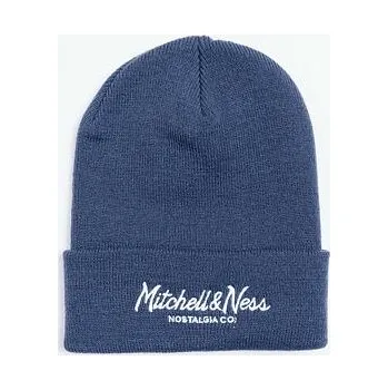 Zimní čelenka Kulich Mitchell & Ness Branded Pinscript Cuff Knit Navy