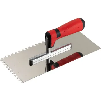 Zednické hladítko DEMA Americké hladítko zoubkované 6 mm 280x130 mm AGK6