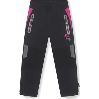 Dětské zateplené kalhoty Kugo černé vel.104