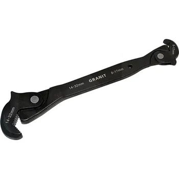 Skříňka na nářadí Multifunkční klíč oboustranný samosvorný Granit BLACK EDITION 8 - 17 / 14 - 32