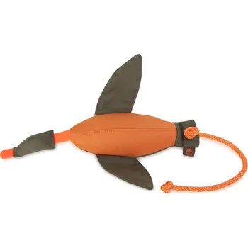 tréninková pomůcka pro psa Firedog Dummy Kachna marking velký 600 g oranžový / khaki
