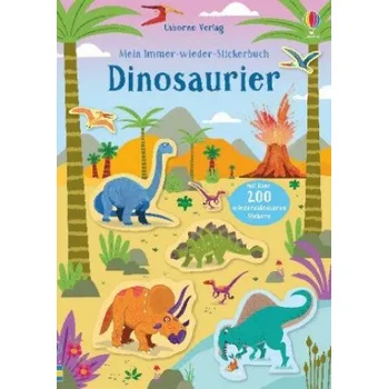 První čtění Mein Immer-wieder-Stickerbuch: Dinosaurier – Kirsteen Robson,Stella Baggott,Paul Nicholls (DE)