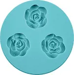 Cakesicq Silikonová formička 3 růžičky 