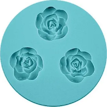 Forma na pečení Cakesicq Silikonová formička 3 růžičky 