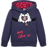 Dívčí mikina DISNEY MINNIE MY LOVE modrá Velikost: 98