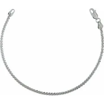 Náramek Stříbrný náramek daisy délka náramku 19cm