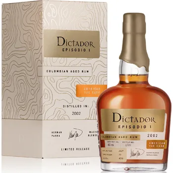 Rum Dictador Episodio I 2002 43 % 0,7 l