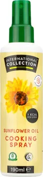 Rostlinný olej International Collection Sunflower oil cooking spray 190 ml 