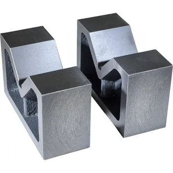 Masivní V bloky 2ks šířka 76 mm