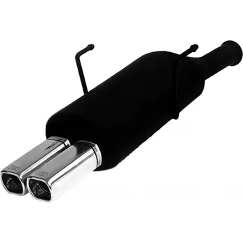 Výfuková trubka ULTER SPORT Sportovní výfuk CITROEN Saxo 1996-2003, 2x koncovka obdélníková 80×65mm Vyberte motor: 1,0i 37kW HATCHBACK