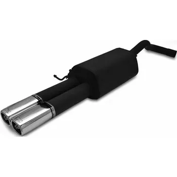 Zadní díl výfuku ULTER SPORT Sportovní výfuk ŠKODA Octavia 1996-2004, 2x koncovka obdélníková 80×65mm Vyberte motor: 1,9 SDi 50kW COMBI