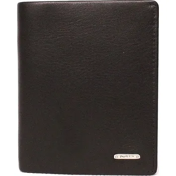 Kabelka Malá luxusní hladká kožená peněženka Marta Ponti no. B024R + RFID černá | KabelkyproVas.cz