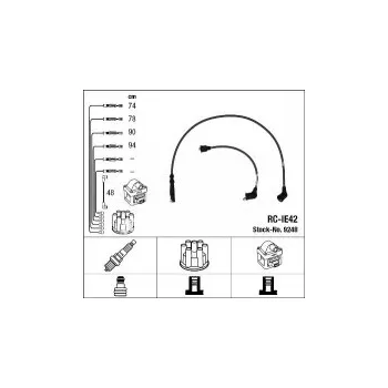 Zapalovací kabel Sada kabelů pro zapalování NGK RC-IE42