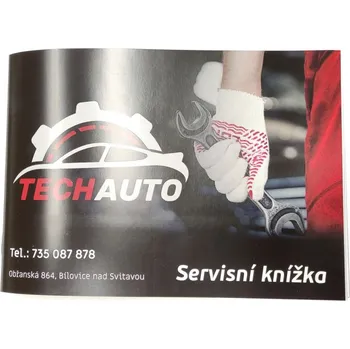 Tisk servisní knížky vozidla / auta