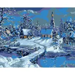 Zuty Zamrzlá říčka 40 x 50 cm bez rámu