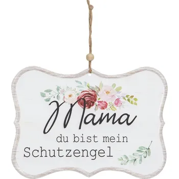 Plechová cedule Nástěnná cedule Mama - 25*18 cm