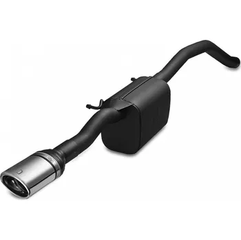 Zadní díl výfuku ULTER SPORT Sportovní výfuk MERCEDES B-Classe 2005-, 1x koncovka oválná 120×80mm Vyberte motor: B160 70kW STANDARD