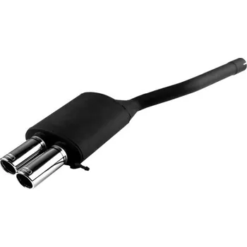 Výfuková trubka ULTER SPORT Sportovní výfuk ŠKODA Octavia II 2004-2013, 1x koncovka oválná 120×80mm Vyberte motor: 1,6i 75kW SEDAN