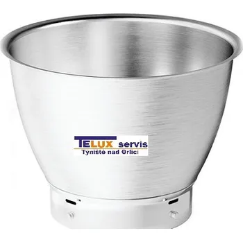 Příslušenství pro kuchyňský robot hlavní nerezová hnětací mísa - nádoba robota Kenwood/ AW20011054