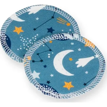 Odličovací ubrousek Petit Lulu s.r.o. Odličovací tampóny 2 ks (medvídci na měsíci)