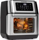 Klarstein AeroVital 1500W 10L Horkovzdušná Mini Trouba Stříbrná (10034575)