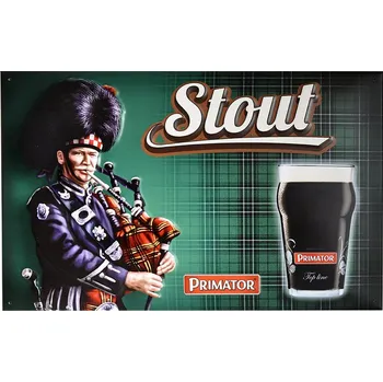 Plechová cedule Plechová cedule STOUT