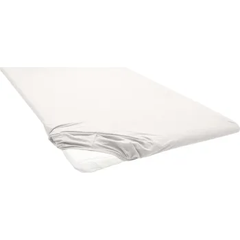 Prostěradlo Biberna Žerzejové napínací prostěradlo na podložku na matraci (světle béžová, 140-160 x 200 cm)