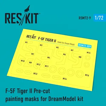 Plastikový model 1/72 F-5F Tiger II Painting Masks (DREAM)