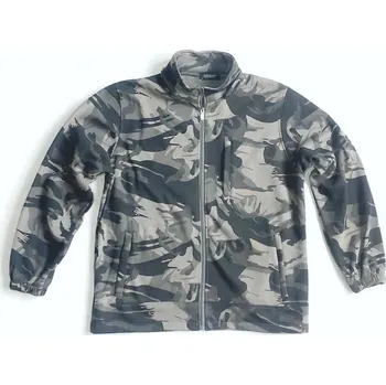 Pánská mikina Mikina maskáčová světlý maskáč (Maskáčová bundomikina s odepinatelnou kapucí)